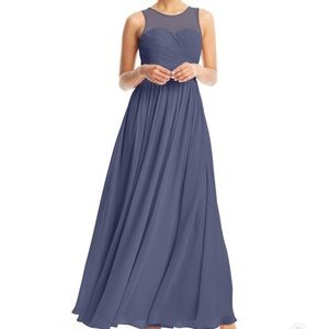 Azazie Bridesmaids Dress “Nina” in Stormy